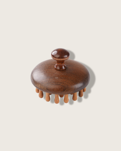 Massage Comb - Wood, For Head & Body Meridian