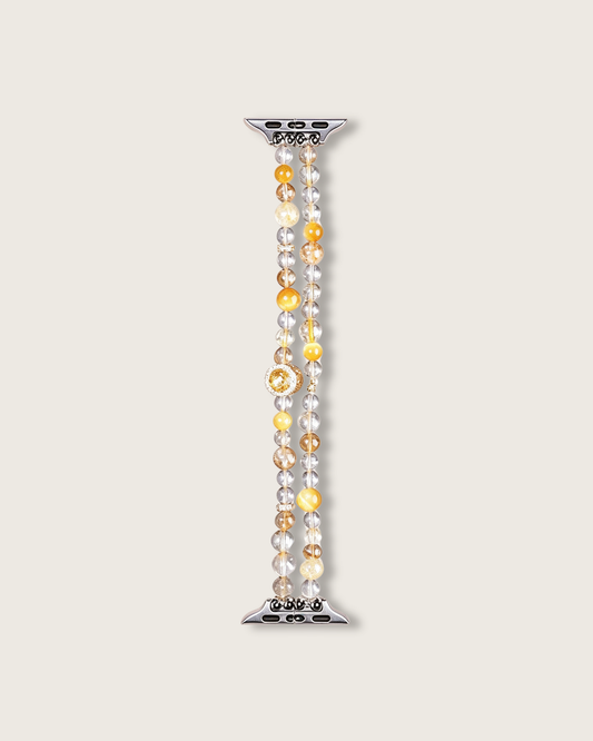 Watch Band – Golden Path Citrine & Golden Tiger's Eye, Fortune