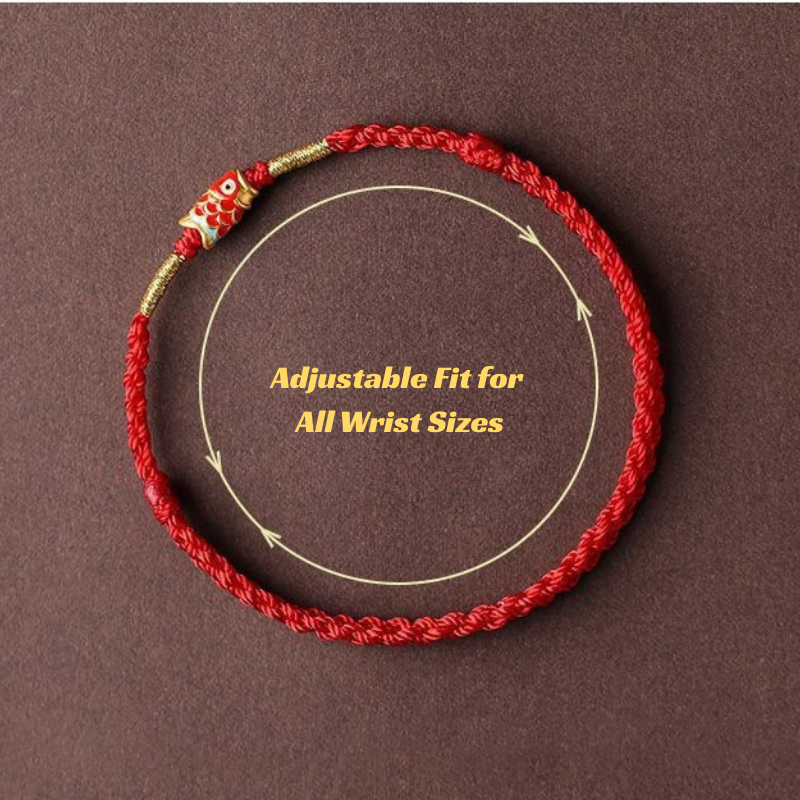 Red String Bracelet｜6 Charm Choices - for Luck & Protection