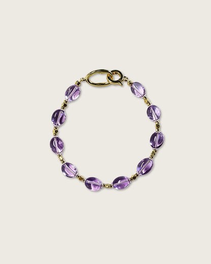 Freeform Series, Star Wish, Amethyst Bracelet, Elevate Your Vibration
