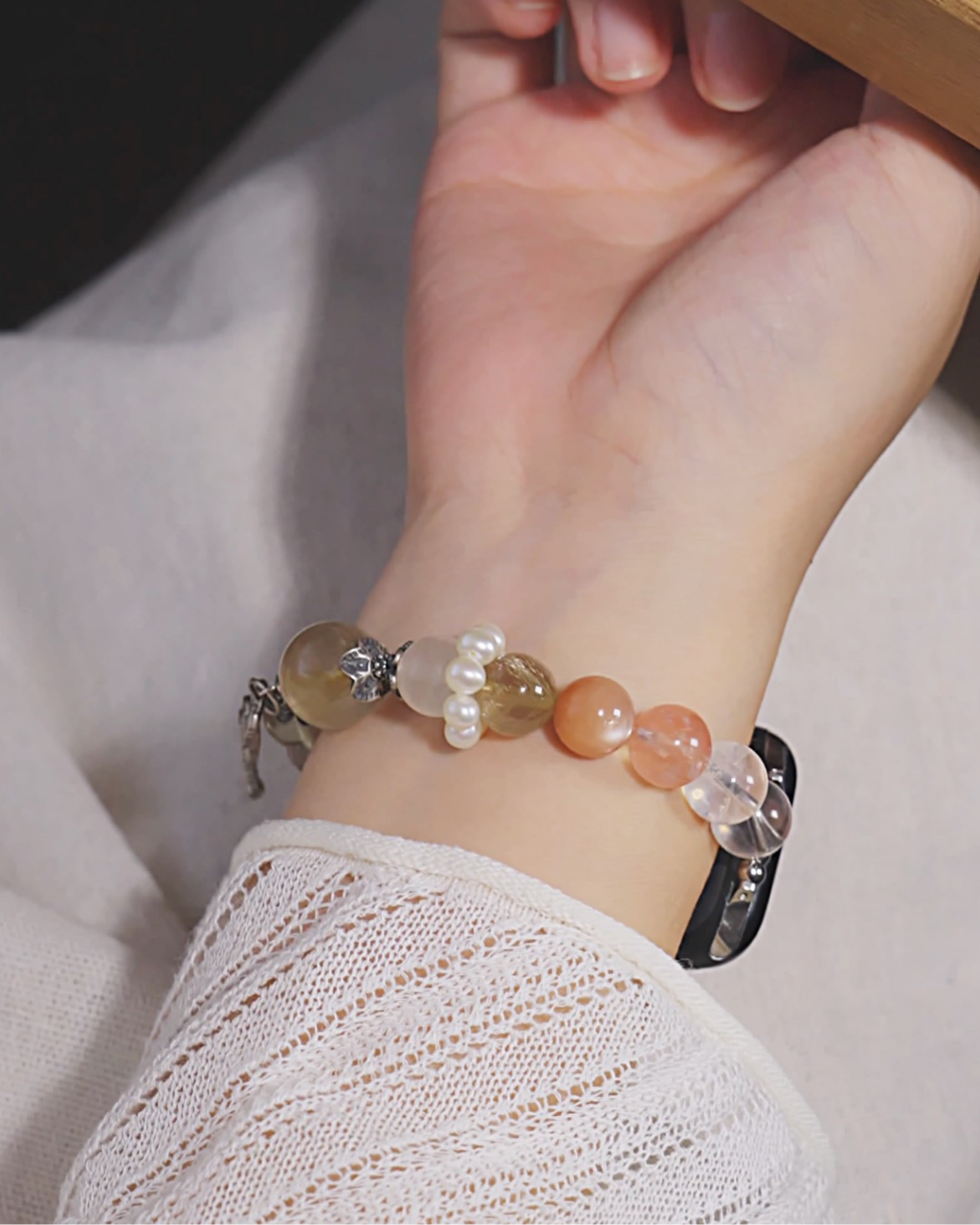 Fortune Magnet, Crystal Watch Band, Attract Wealth & Luck