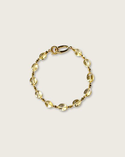 Freeform Series, Citrine Bracelet, Attract Wealth