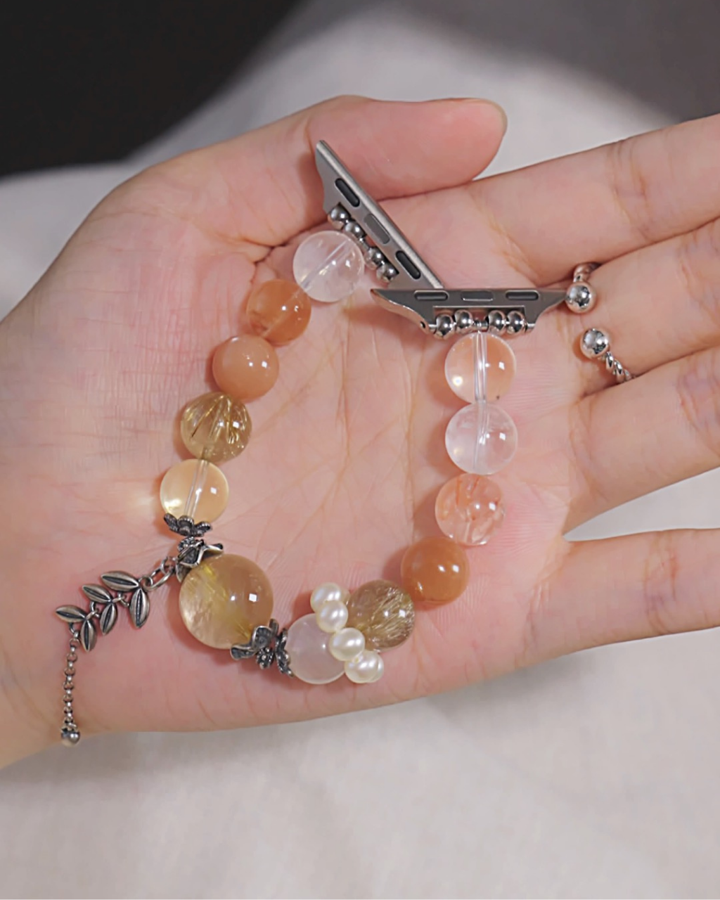 Fortune Magnet, Crystal Watch Band, Attract Wealth & Luck