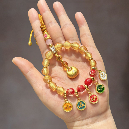 Five Roads Wealth God Car Interior Hanging Charm