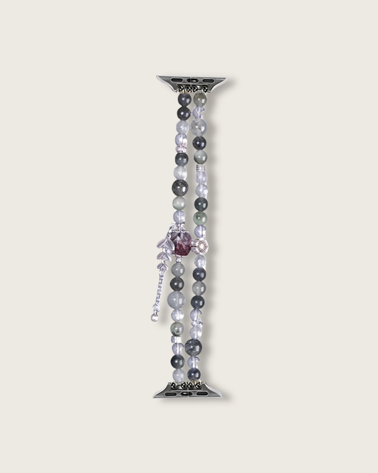 Watch Band – Emerald Cascade Green and Red Phantom, Fotune
