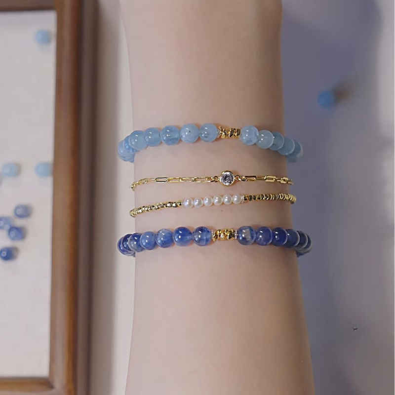 Bracelet | Wrist Galaxy – Kyanite for Communication & Healing