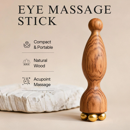 Eye Massage Roller - Tool for Face, Puffiness & Acupressure