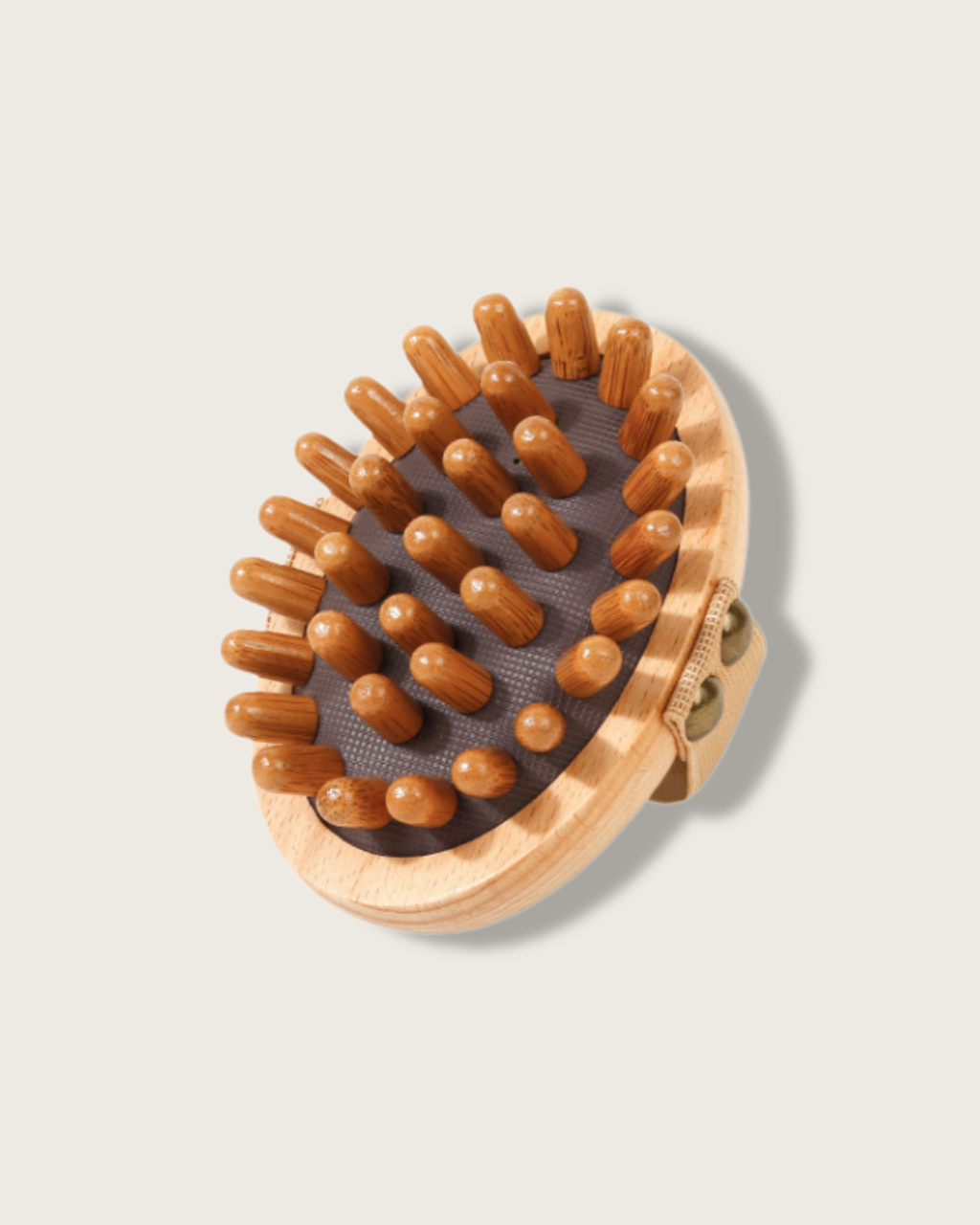 Body Meridian Pressure Brush - Wood, For Body Detox