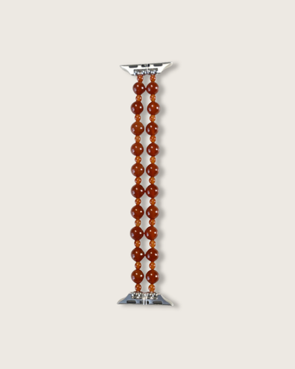 Radiant, Red Agate Watch Band, Attract Love & Confidence