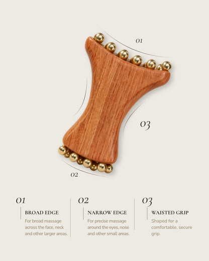Dual-Ended Meridian Massage Tool