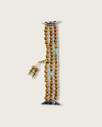 Half Mountain Sugar, Sandalwood Watch Band, Find Your Calm