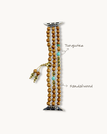 Half Mountain Sugar, Sandalwood Watch Band, Find Your Calm