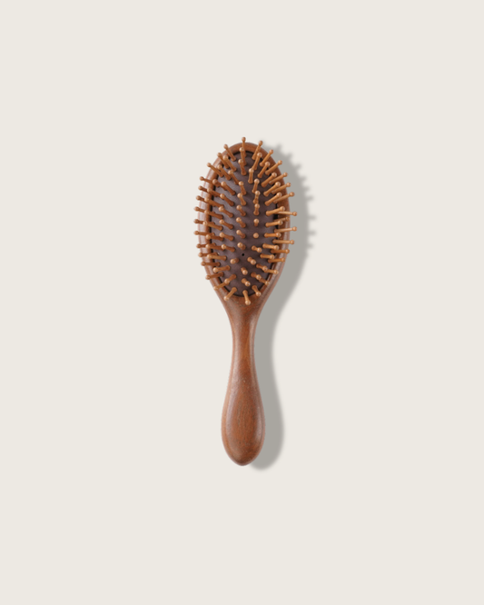 Massage Cushion Comb - Wood, For Gentle Meridian Combing