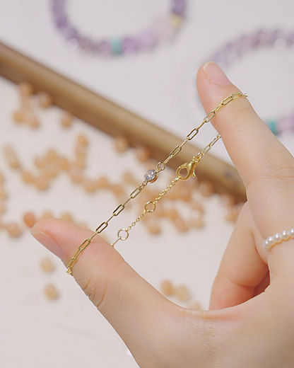 Layering Series, Tiny Spark, Bracelet, Catch the Light