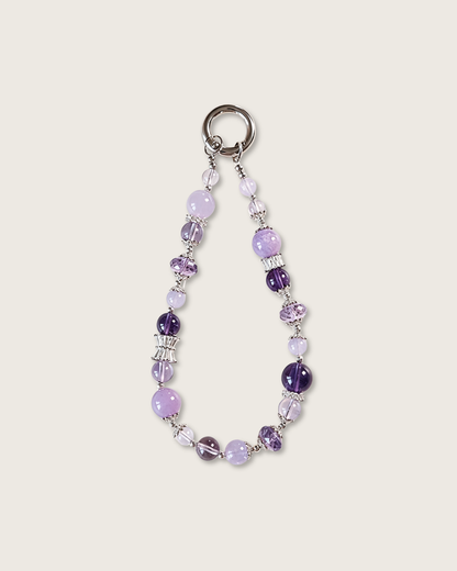 Phone Charm, Nine Purple Fire, Amethyst, Support Your Studies