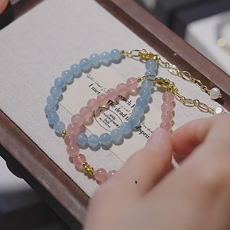 Bracelet | Wrist Galaxy – Rose Quartz for Love & Connections