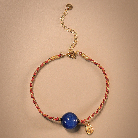 2026 Year of the Horse Red String Bracelet for「Monkey」| Blessed “Fu” Charm