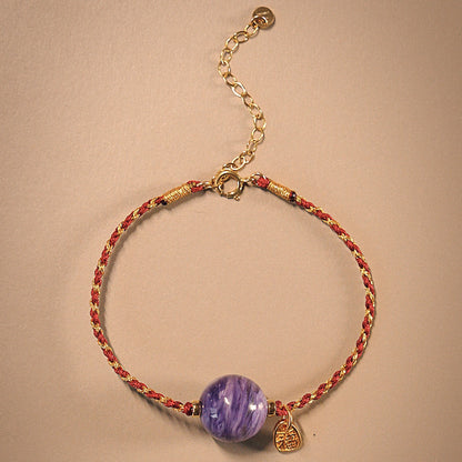 2026 Year of the Horse Red String Bracelet for「Goat」| Blessed “Fu” Charm