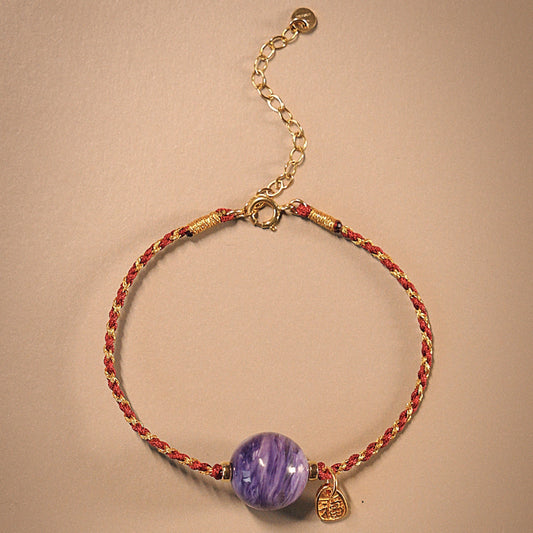 2026 Year of the Horse Red String Bracelet for「Goat」| Blessed “Fu” Charm