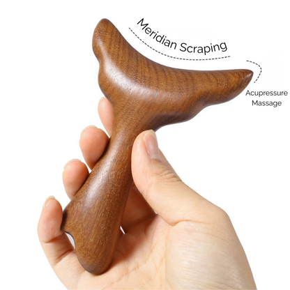 Massage Tool | Mermaid Tail - Face & Body Gua Sha Tool for Meridian Massage