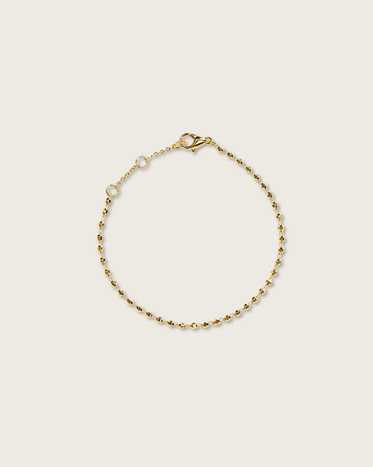 Layering Series, Glow, Gold-Plated Bracelet, Brighten Your Stack
