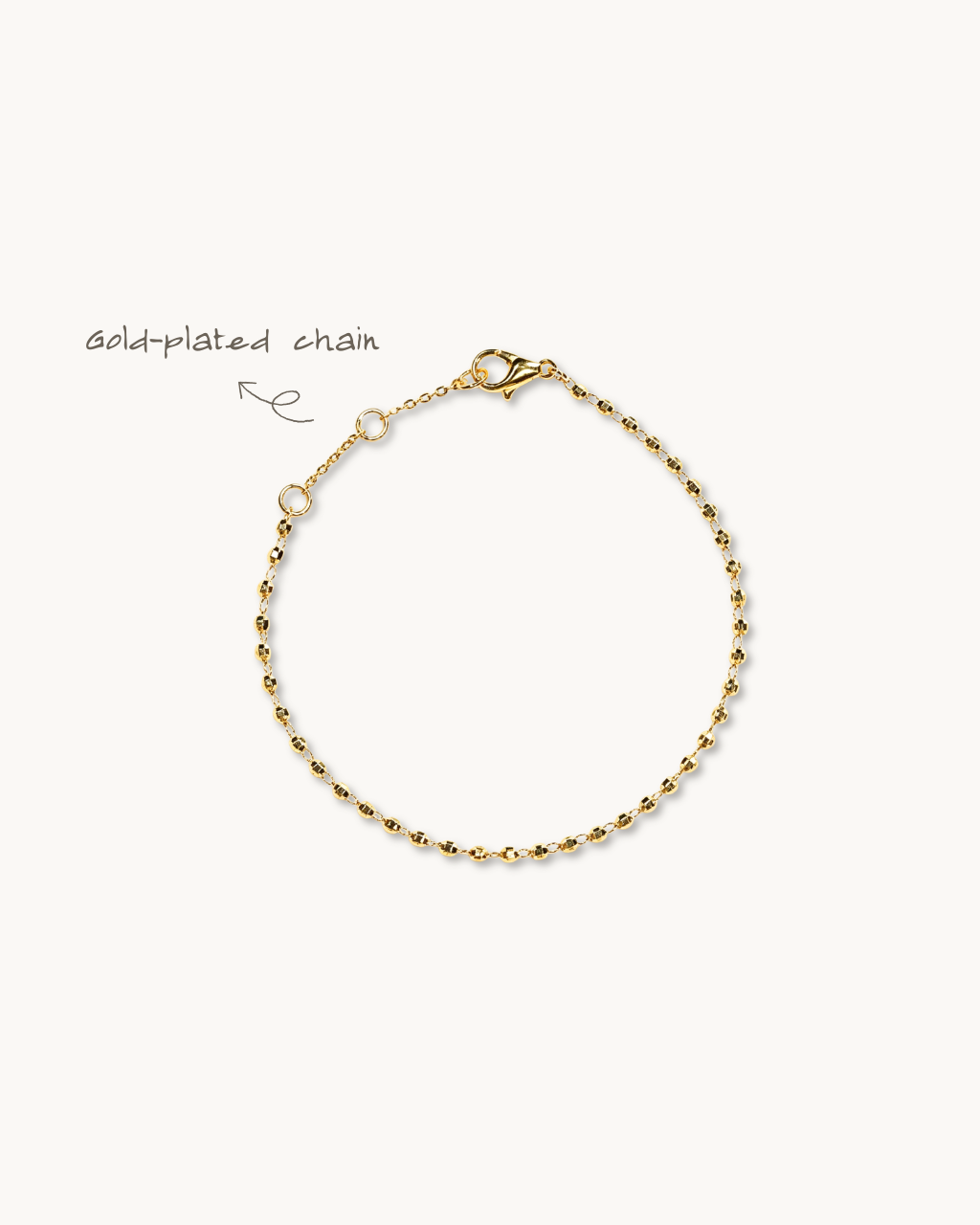 Layering Series, Glow, Gold-Plated Bracelet, Brighten Your Stack