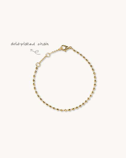 Layering Series, Glow, Gold-Plated Bracelet, Brighten Your Stack