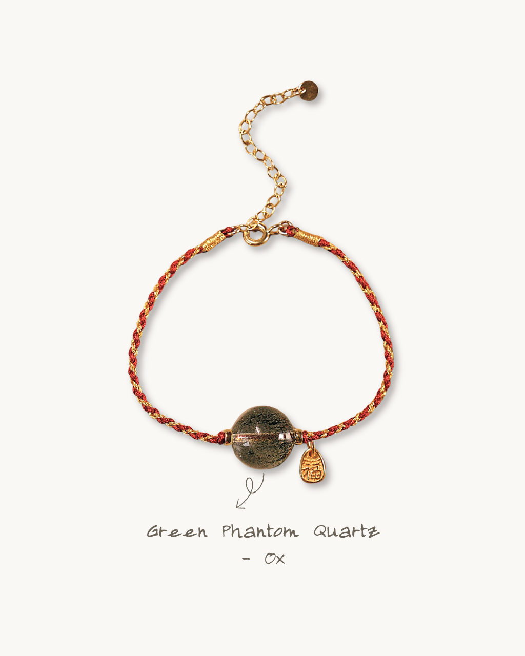 Chinese Zodiac Ox Bracelet, Bless Your 2026