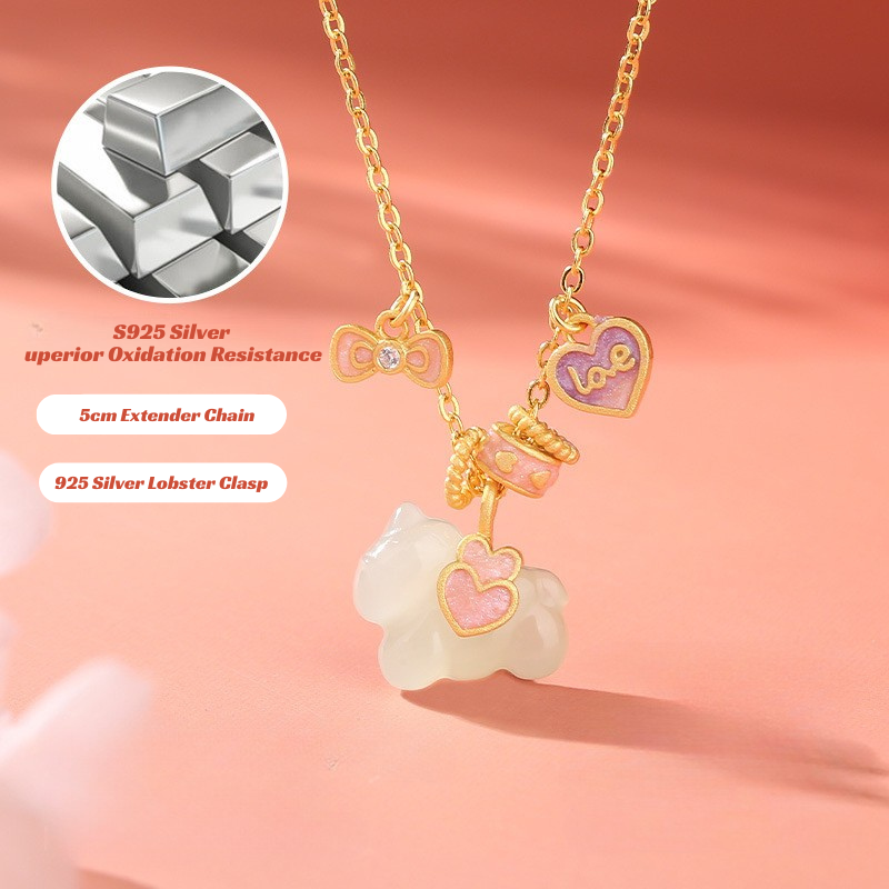 Necklace｜2026 Horse Zodiac Silver Pendant for Protection & Luck