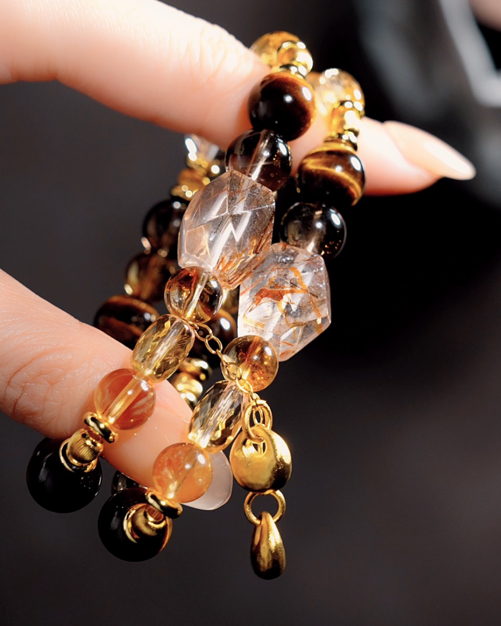 Wealth Vault, Tiger Eye & Citrine Bracelet, Build Your Fortune