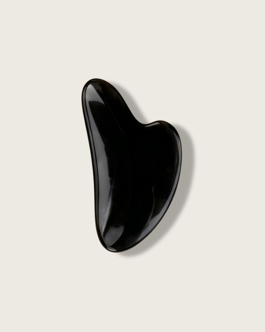 3D Crystal Gua Sha Board - Obsidian