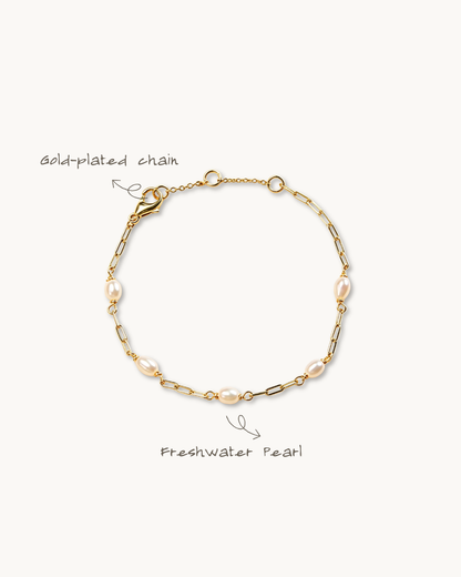 Layering Series, Moment, Pearl Bracelet, Soften Your Day