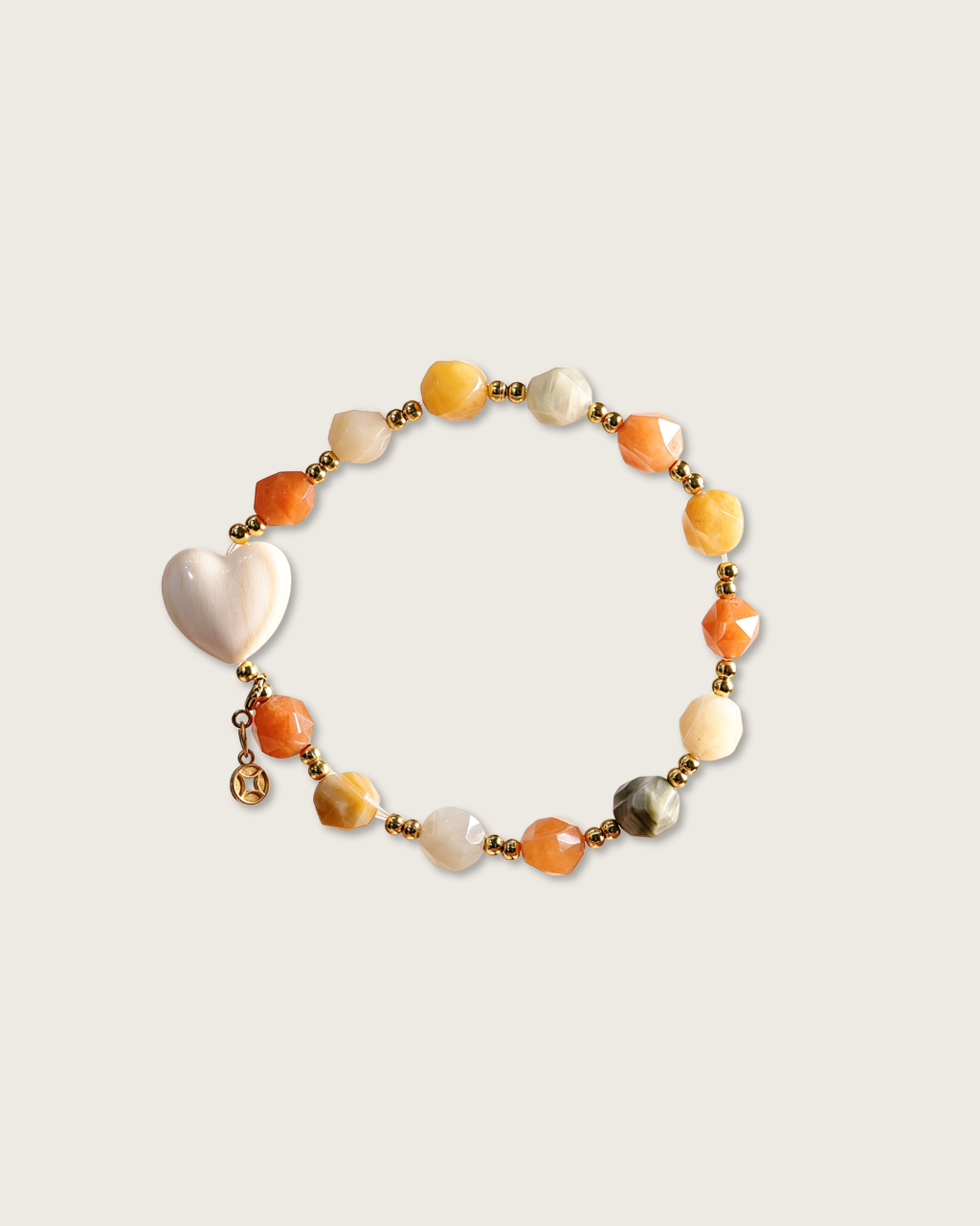 Florence Blessing, Multi Rutilated Quartz Bracelet, Attract Fortune