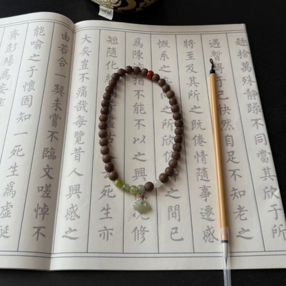 Double-wrap Herbal Incense Bracelet｜"Auspicious Jade", Various Herbal Recipes Available