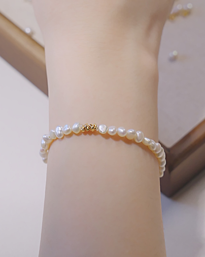 Everluck Baroque Pearl Bracelet, Soul Nourish