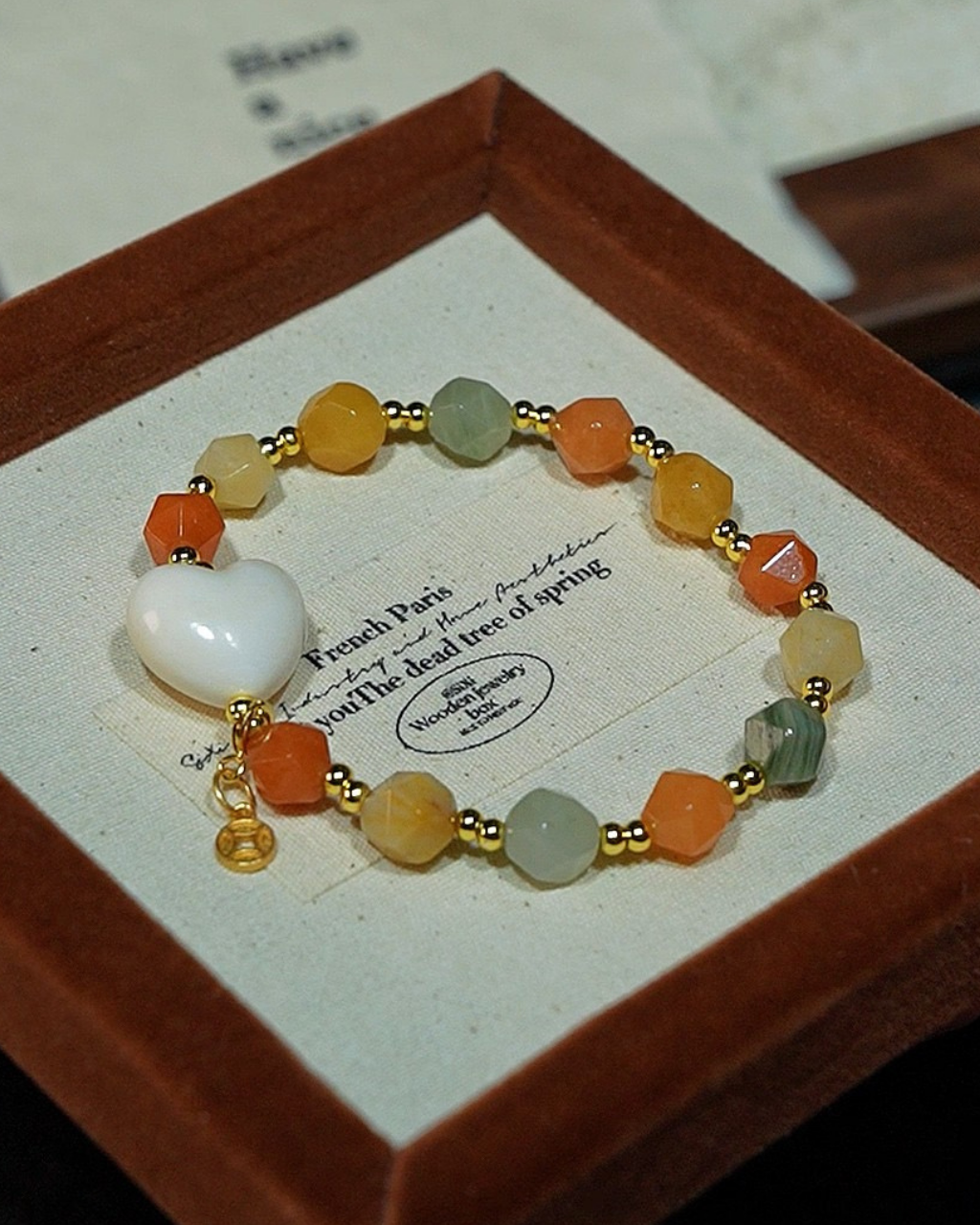 Florence Blessing, Multi Rutilated Quartz Bracelet, Attract Fortune