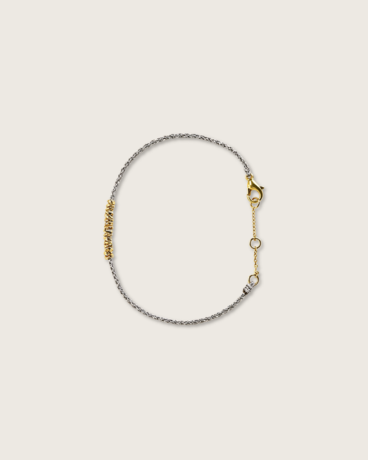 Handwoven Cord Series, Lunar Breeze Bracelet, Soothe Your Mind