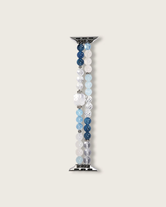 Watch Band – Glacier Haze White Phantom & Moonstone, Balance