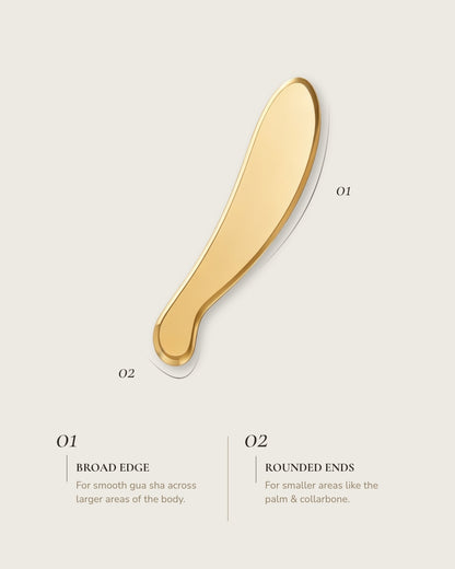 Brass Whale Gua Sha Tool