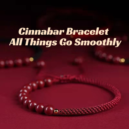 Red String Bracelet｜9-Layer Vajra Knot Cinnabar for Protection & Negative Energy Cleansing