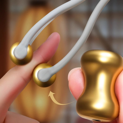 Massage Tool | Brass Finger Joint Massager - for Hand Acupressure & Joint Relief