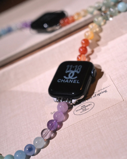 Watch Band – Rainbow Nebula Crystal, Manifestation