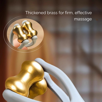 Massage Tool | Brass Finger Joint Massager - for Hand Acupressure & Joint Relief