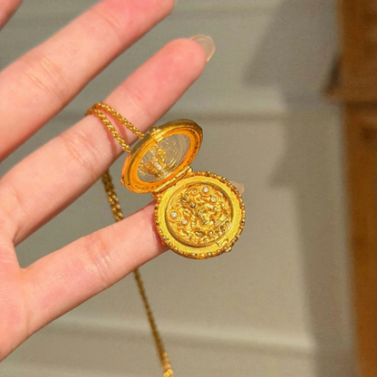 Gold-Plated 925 Silver｜Yellow Jambhala Necklace
