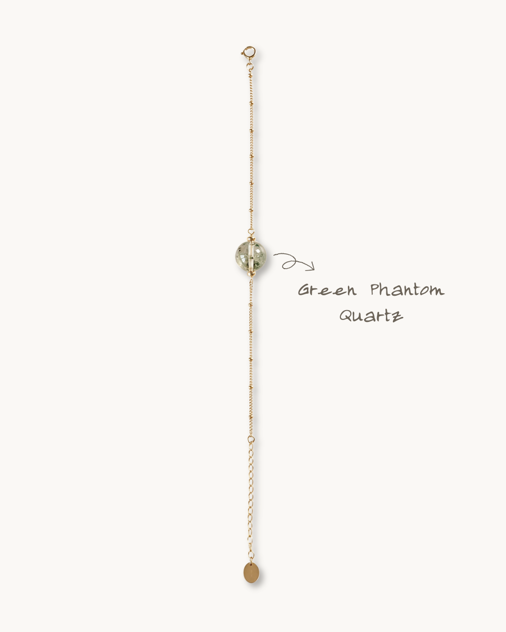 Wish Pearl, Green Phantom Chain Bracelet, Career