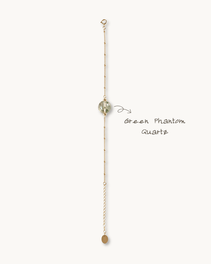 Wish Pearl, Green Phantom Chain Bracelet, Career