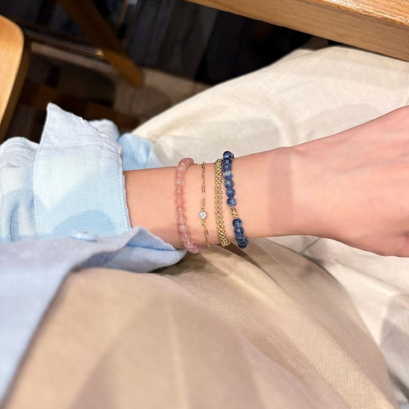 Bracelet | Wrist Galaxy – Zircon & Gold for Light, Noble Helpers & Protection