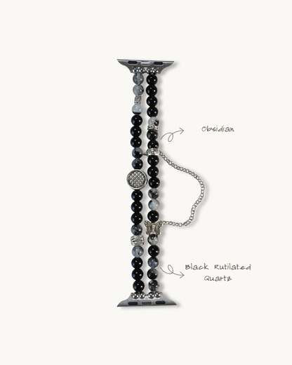 Watch Band – Mercury Retreat Obsidian, Protection