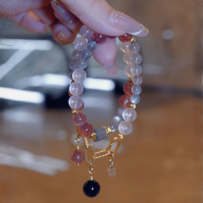 2026 Aries Double-Wrap Bracelet | Clarity Stone Hawk Eye