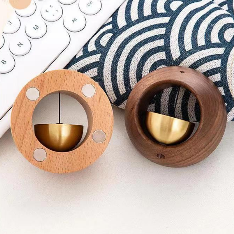 Arc-Shaped Wood Door Chime | Feng Shui Energy Cleanser for Harmony